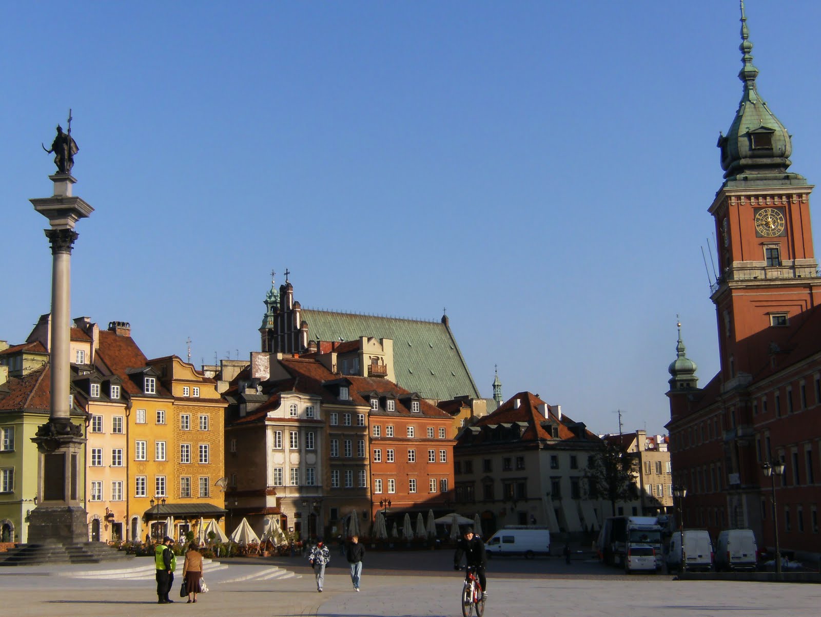 El centro histórico de Varsovia